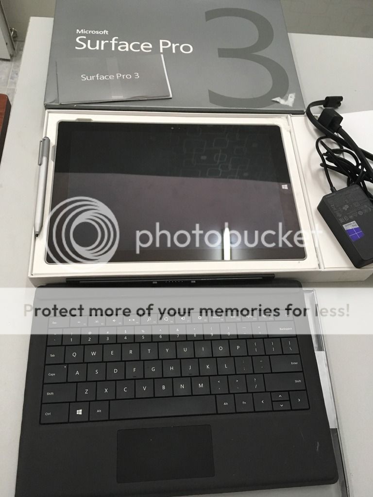 Bán Surafce Pro Cori 5, Ram 8G, SSD 256, FullBox 99% kèm Type Cover - 2