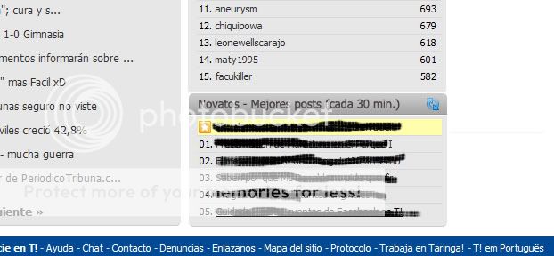 Post de novatos en "Inicio"