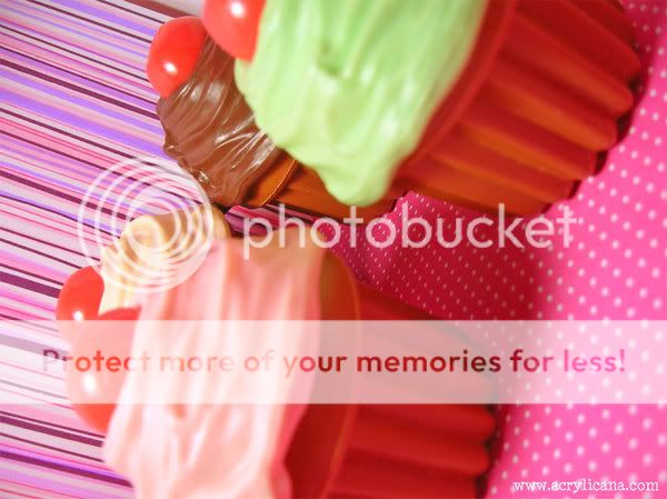 heart cupcakes Wallpaper