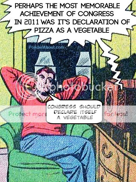 Congress is Pizza?