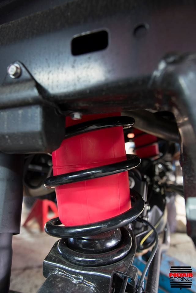 Polyair Red Series Airbags for Toyota Landcruiser 200 Series